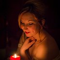 Tiffany With Candle