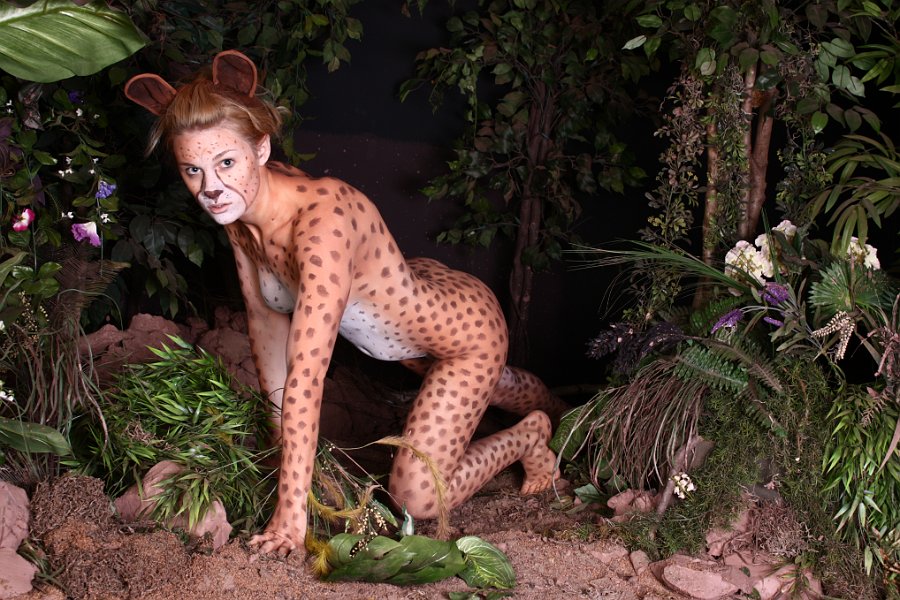 Cheetah Bodypaint