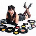 Zadie with Records